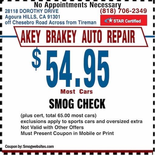 Smog Check Coupon